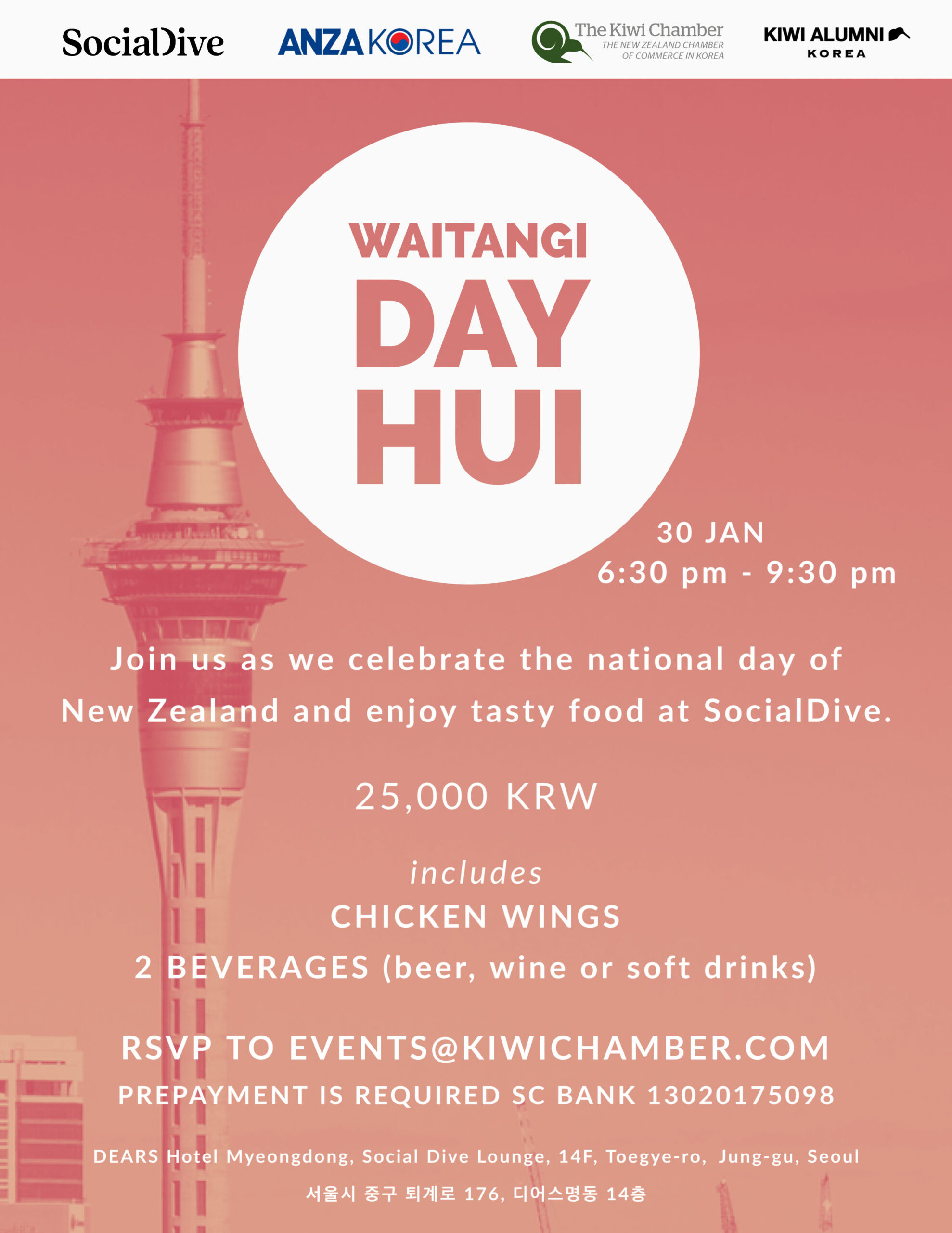 2025 Waitangi Day Hui The Kiwi Chamber