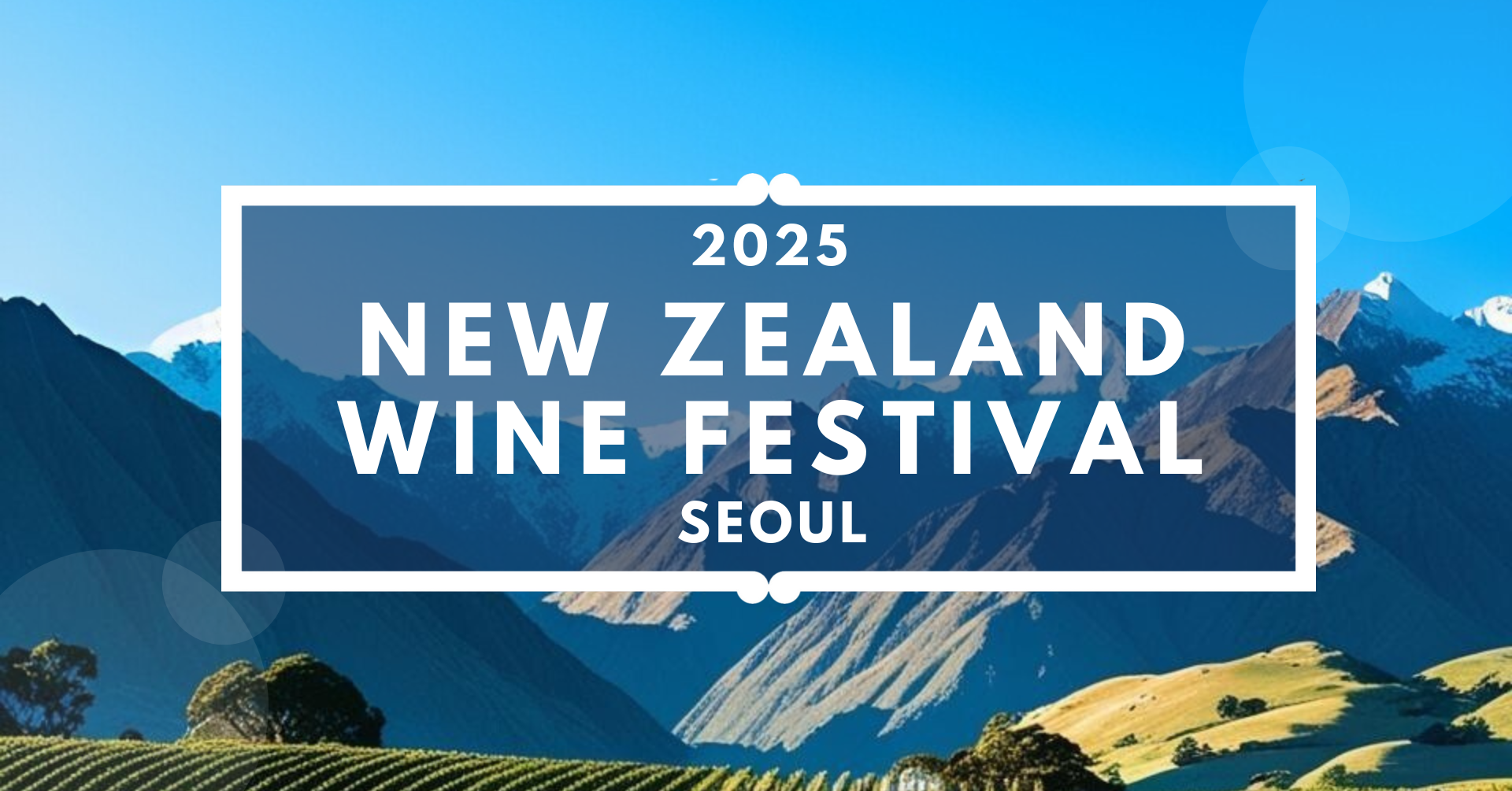 2025 New Zealand Wine Festival Seoul