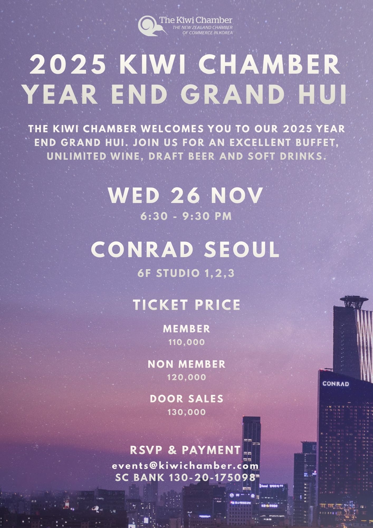 2025 The Kiwi Chamber Year End Grand Hui